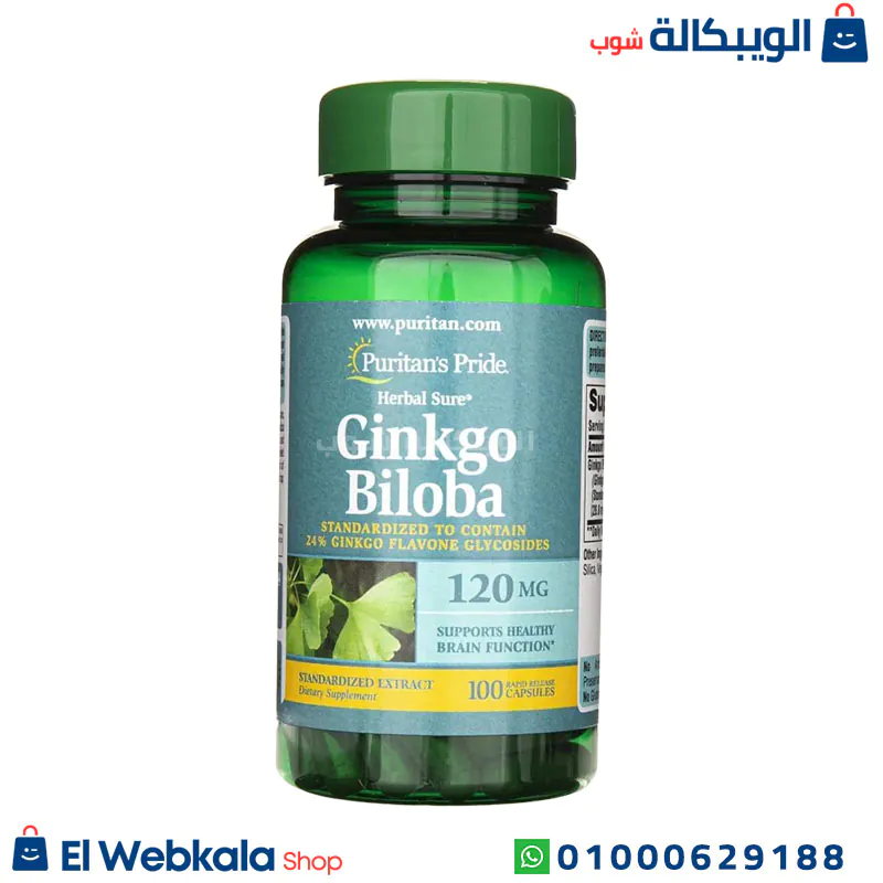 ginko biloba كبسولات جينكو بيلوبا
