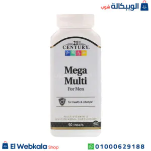 ميجا ملتي للرجال فيتامينات متعددة ومعادن متعددة - 21st Century Mega Multi for Men Multivitamin & Multimineral ميجا ملتي للرجال
