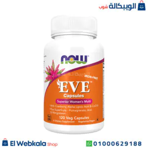 فيتامين Eve لتقديم الاحتياجات الغذائية الخاصة بالنساء – NOW Foods Eve Capsules Superior Women’s Multi Iron-Free فيتامين Eve للنساء