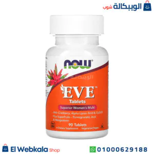 كبسولات ايف ملتي فيتامين للنساء 90 كبسولة – NOW Foods, Eve, Superior Women's Multi كبسولات ايف ملتي فيتامين للنساء
