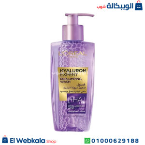 غسول لوريال بالهيالورونيك للبشرة - l oreal hyaluron expert replumping gel wash 200ml غسول لوريال بالهيالورونيك للبشرة - l oreal hyaluron expert replumping gel wash 200ml