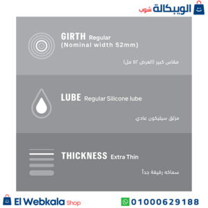كوندوم ديوركس فيذرلايت الترا، عبوة من 3 قطع، فائق النعومة- Durex Fetherlite Ultra كوندوم ديوركس فيذرلايت الترا، عبوة من 3 قطع، فائق النعومة- Durex Fetherlite Ultra