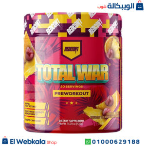 مكمل غذائي بري ورك اوت سريع المفعول – redcon1 total war pre workout Tropical Punch 30 servings مكمل غذائي بري ورك اوت سريع المفعول – redcon1 total war pre workout Tropical Punch 30 servings