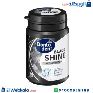 لبان dontodent لتفتيح الأسنان بالنعناع المنعش أونصة واحدة dontodent black shine gum 50 pcs لبان dontodent لتفتيح الأسنان بالنعناع المنعش أونصة واحدة dontodent black shine gum 50 pcs
