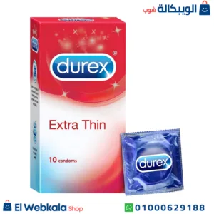 ديوركس واقي ذكري رفيع لاحساس أكثر 10 كندوم - durex extra thin extra sensation for her 10 condoms ديوركس واقي ذكري رفيع لاحساس أكثر 10 كندوم - durex extra thin extra sensation for her 10 condoms