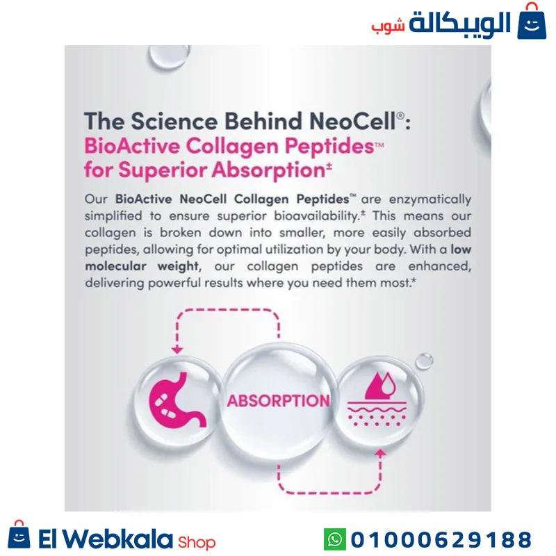 كولاجين بيبتايد حبوب