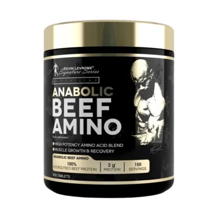 مكمل الاحماض الامينية للاستشفاء العضلي – kevin levrone anabolic beef amino 300 tablets